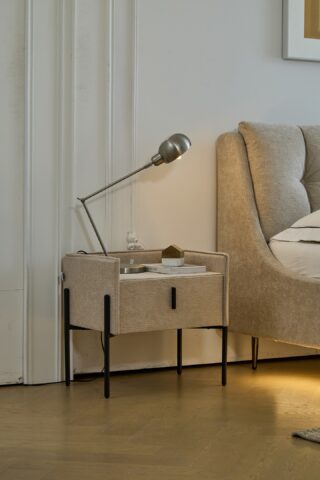 מיטה דגם רויאל - סהרה בד טדי + מזרן במתנה