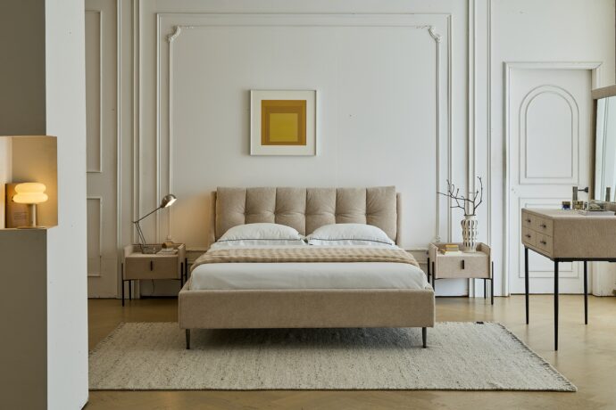 מיטה דגם רויאל - סהרה בד טדי + מזרן במתנה