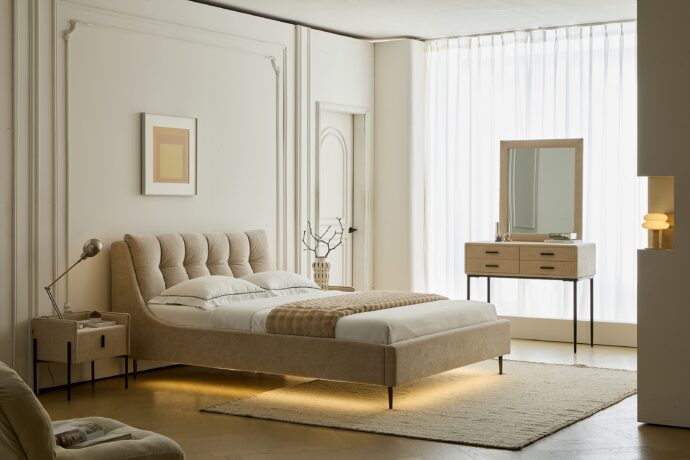 מיטה דגם רויאל - סהרה בד טדי + מזרן במתנה