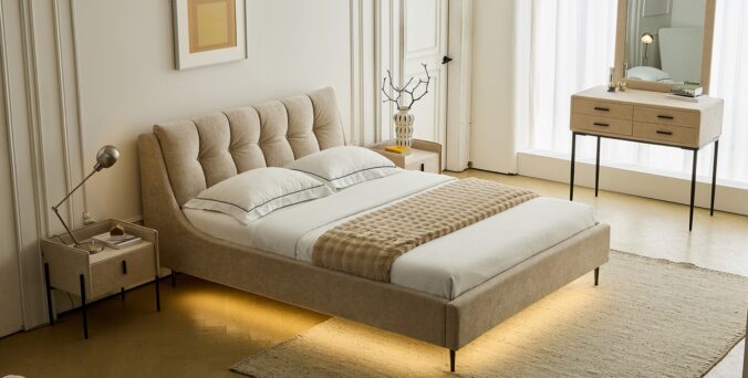 מיטה דגם רויאל - סהרה בד טדי + מזרן במתנה