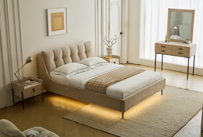 מיטה דגם רויאל - סהרה בד טדי + מזרן במתנה