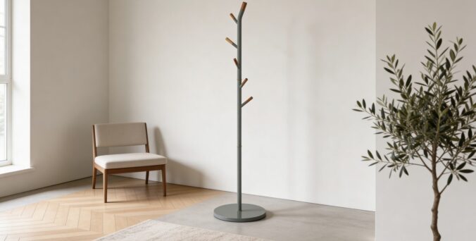 מתלה בגדים דגם ליר ירוק חאקי