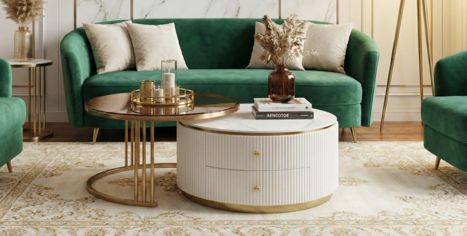 שולחן סלון דגם מיקונוס