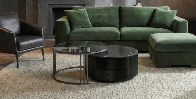 שולחן סלון דגם מיקונוס שחור