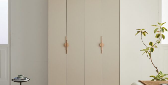 ארון דגם בראשית - 4 דלתות גוון סהרה