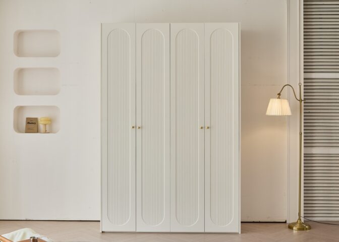 ארון דגם אופל - 4 דלתות גוון שמנת