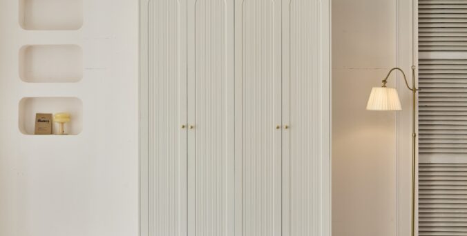 ארון דגם אופל - 4 דלתות גוון שמנת