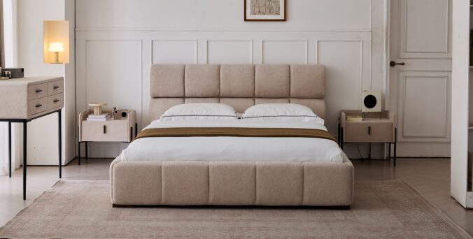 מיטה דגם סילבר - סהרה בד טדי + מזרן במתנה