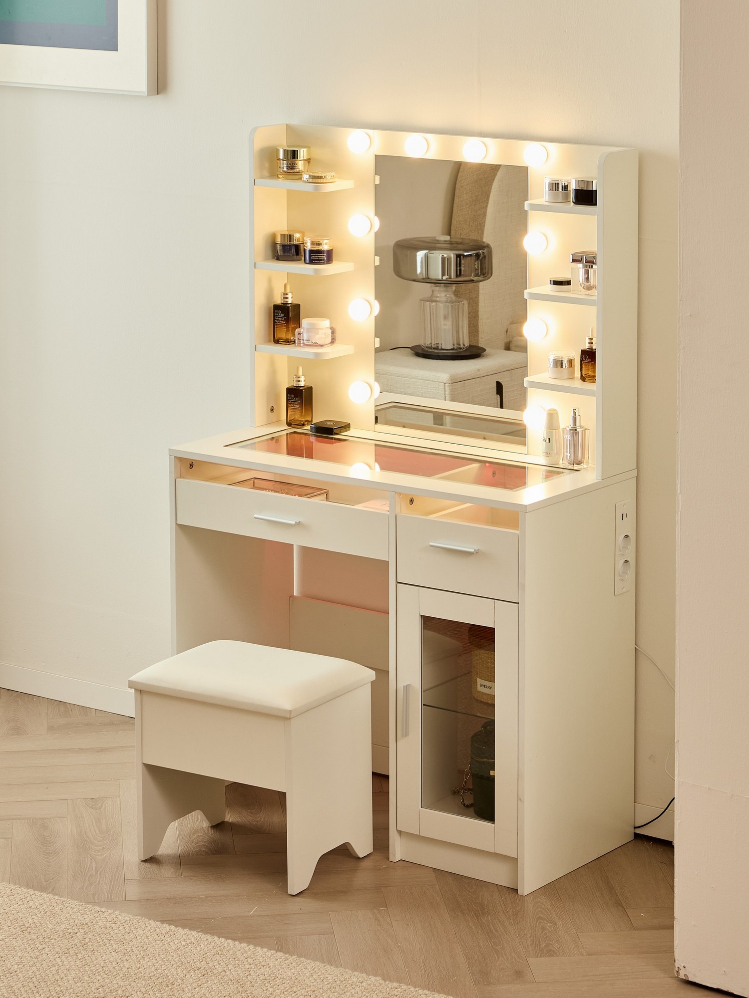 dressing table gold coast Dresser With Built Discounts In Mirror , Brisbane & Top-tier A2Z Furniture Paisley