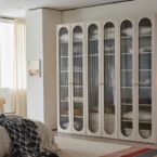 ארון דגם אגם 6 דלתות בגוון סהרה + תאורה