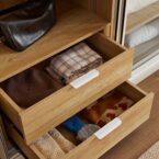 ארון הזזה דגם לין 2 דלתות בגוון שמנת 160/240