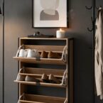 ארון נעליים דגם אורן גוון אלון