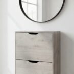 ארון נעליים דגם איתן בגוון אפור