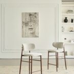 כיסא בר דגם לירון שמנת