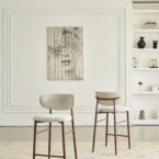 כיסא בר דגם לירון שמנת