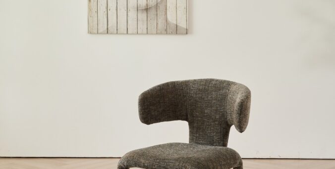 כיסא דגם לורן אפור כהה