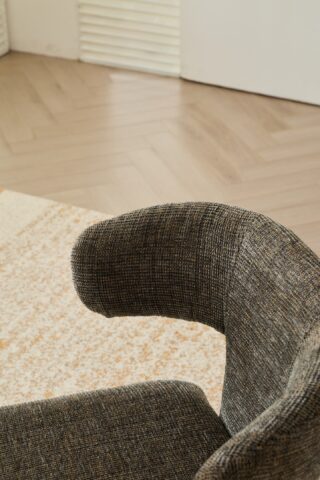 כיסא דגם לורן אפור כהה