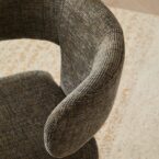 כיסא דגם לורן אפור כהה