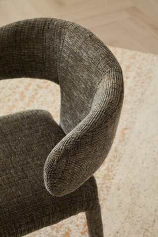 כיסא דגם לורן אפור כהה