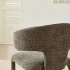 כיסא דגם לורן אפור כהה