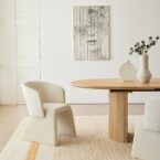 כיסא דגם לימה לבן