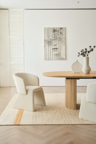 כיסא דגם לימה לבן