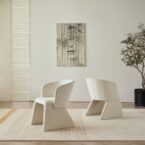 כיסא דגם לימה לבן