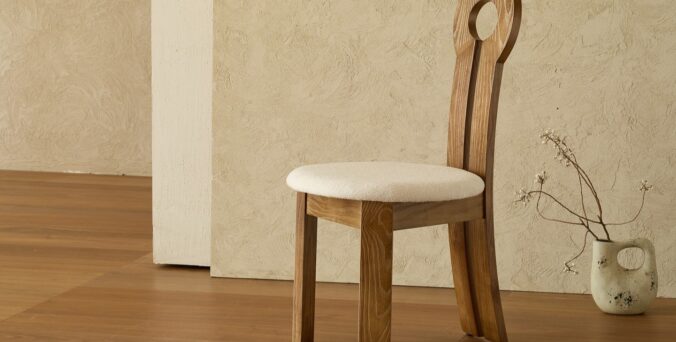 כיסא דגם נאפולי אגוז