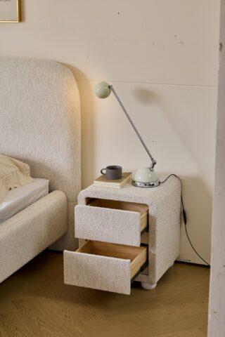 מיטה דגם אתונה - שמנת + מזרן במתנה