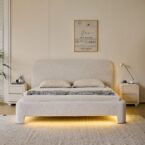 מיטה דגם אתונה - שמנת + מזרן במתנה