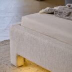 מיטה דגם אתונה - שמנת + מזרן במתנה