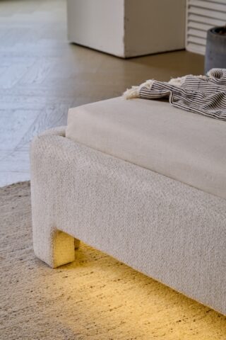 מיטה דגם אתונה - שמנת + מזרן במתנה