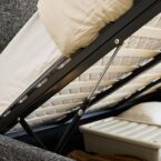 מיטה דגם סימפל - שחור + ארגז מצעים ומזרן מתנה