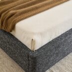 מיטה דגם סימפל - שחור + ארגז מצעים ומזרן מתנה