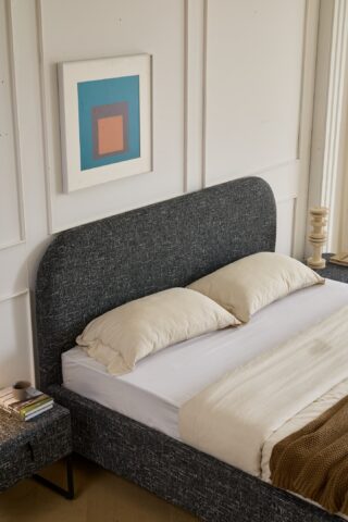 מיטה דגם סימפל - שחור + ארגז מצעים ומזרן מתנה