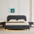 מיטה דגם סימפל - שחור + ארגז מצעים ומזרן מתנה