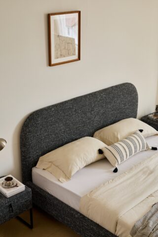 מיטה דגם סימפל - שחור + מזרן מתנה