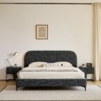 מיטה דגם סימפל - שחור + מזרן מתנה