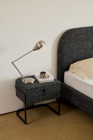 מיטה דגם סימפל - שחור + מזרן מתנה