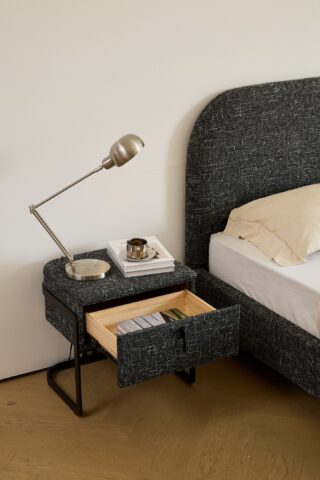 מיטה דגם סימפל - שחור + מזרן מתנה