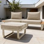 פינת חוץ דגם טנריף בגוון שמנת