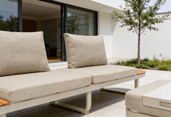 פינת חוץ דגם טנריף בגוון שמנת