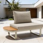 פינת חוץ דגם טנריף בגוון שמנת