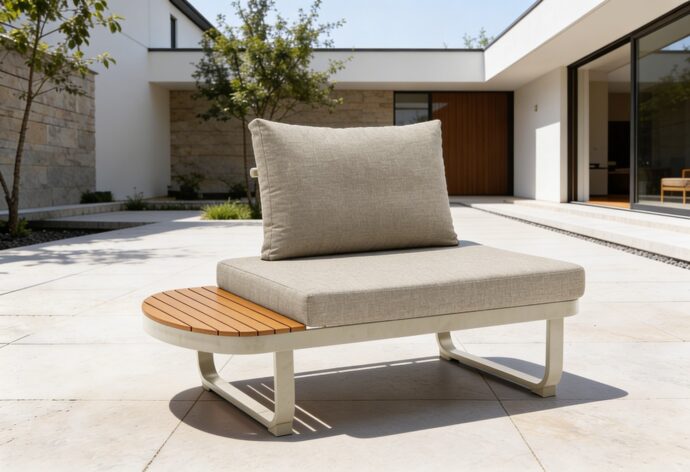 פינת חוץ דגם טנריף בגוון שמנת