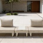 פינת חוץ דגם טנריף בגוון שמנת