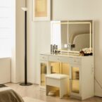 קומודה ומראה דגם אורן