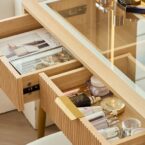 קומודה ומראה דגם ויקטוריה