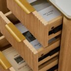 קומודה ומראה דגם ויקטוריה