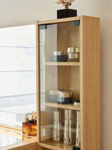 קומודה ומראה דגם ויקטוריה