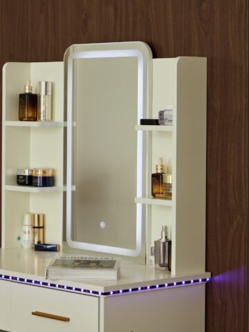 קומודה ומראה דגם ליצ'י